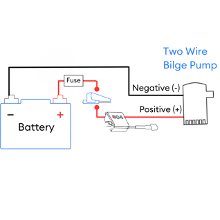 2 wire bilge