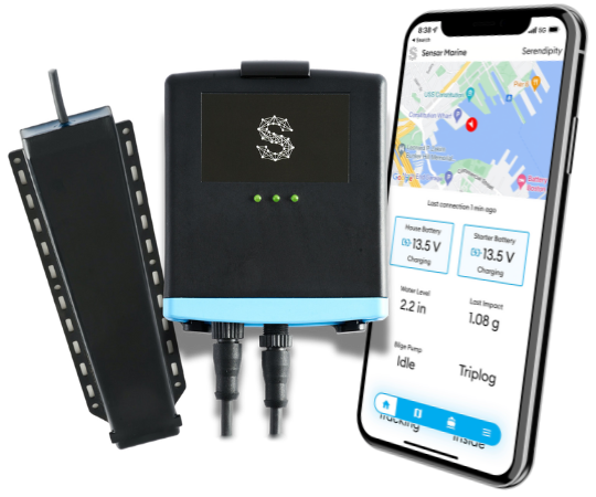 Boat Monitor with Bilge Sentry