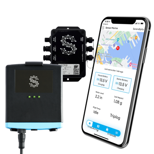 Boat Monitor with Expansion Hub