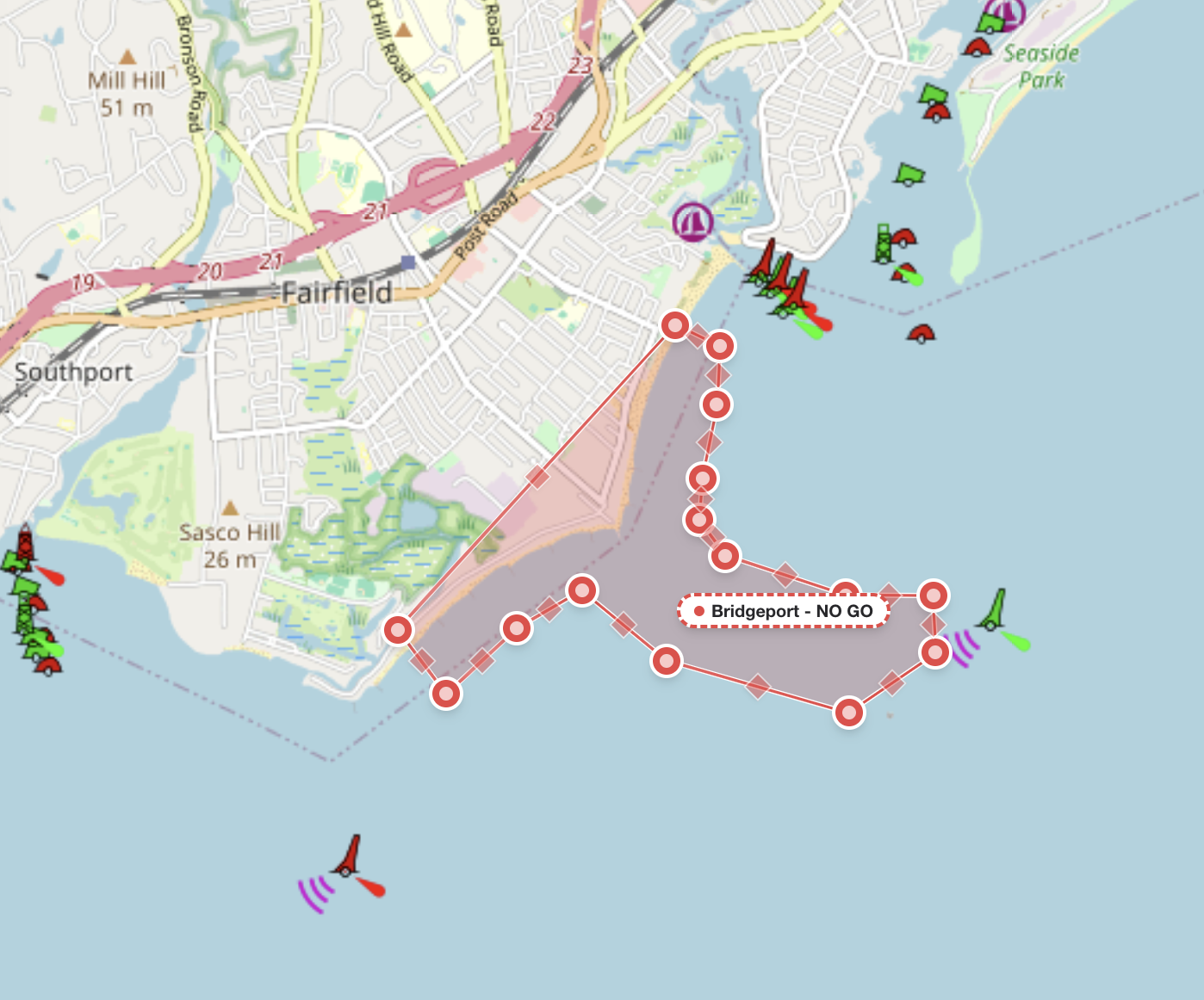 Bridgeport geofence